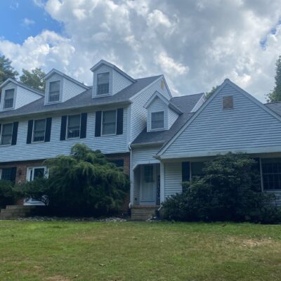 House with new roof