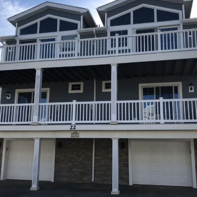 Before and after siding replacement