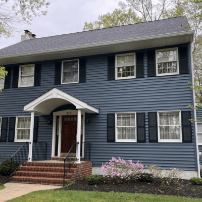 Before and after roof replacement