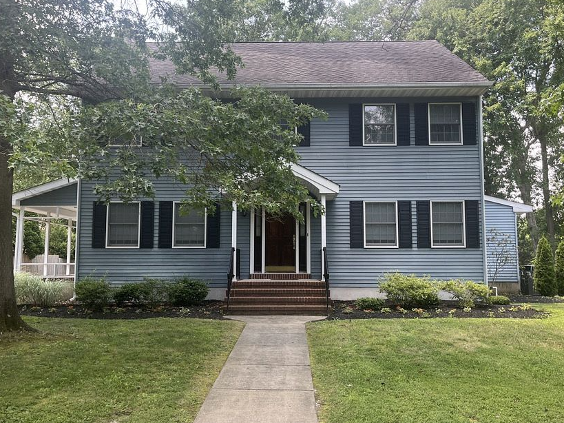 Before and after roof replacement